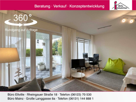 Moderne, helle Eigentumswohnung mit großer Terrasse, 55129 Mainz, Wohnung