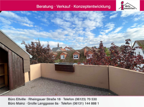 Helle 3 ZKB Eigentumswohnung mit großem Balkon im zweiten OG in ruhiger und dennoch zentraler Lage, 55257 Budenheim, Wohnung