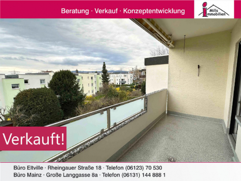 Top gepflegte 4,5 ZKB-Eigentumswohnung mit sonnigem Balkon, 65343 Eltville am Rhein, Wohnung