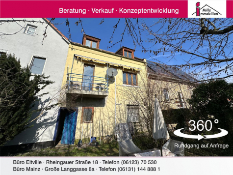 ** Für Individualisten ** Einfamilienhaus mit traumhaftem Garten in direkter Feldrandlage, 55124 Mainz, Wohnung