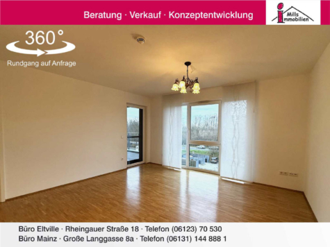 Neuwertige und barrierefreie Eigentumswohnung mit Balkon, 55130 Mainz, Wohnung