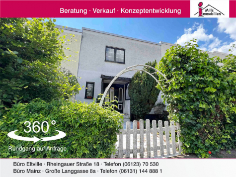 Schönes Einfamilienhaus mit Terrasse und hübschem Garten, 55129 Mainz, Reihenhaus