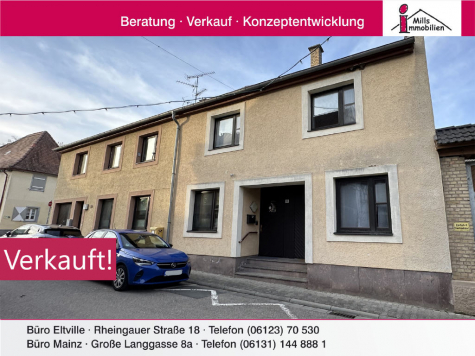 Harxheim – 2 Häuser zum Preis von einem Top 4 Parteienhaus in ansprechender Wohnlage, 55296 Harxheim, Zweifamilienhaus