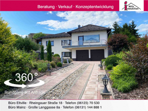 Großes Einfamilienhaus mit Terrasse und schönem Garten, 55270 Zornheim, Einfamilienhaus