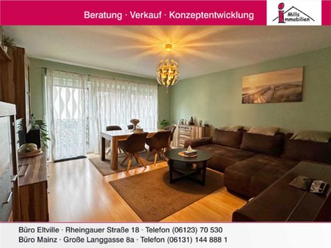 Schöne und großzügige 3 Zimmerwohnung mit Balkon in Top-Lage, 65428 Rüsselsheim am Main, Wohnung