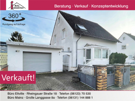 Freistehendes Einfamilienhaus auf großem Grundstück zum Preis des Bodenrichtwerts, 65199 Wiesbaden, Einfamilienhaus