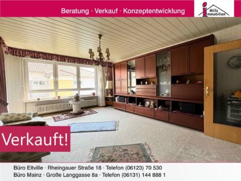 Großzügige Eigentumswohnung mit Balkon und tollem Schnitt, 55252 Wiesbaden, Wohnung