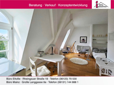 Schönes Appartement mit Rheinblick in charmanter Altstadtlage, 65375 Oestrich-Winkel, Wohnung