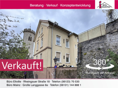 **Mitten in Oppenheim** Historisches 3 Parteienhaus mit Nebengebäude und schönem Garten, 55276 Oppenheim, Mehrfamilienhaus