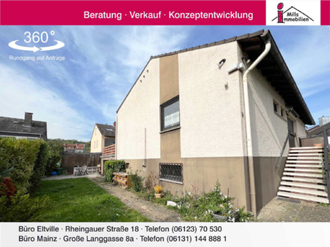 Großes, freistehendes Einfamilienhaus mit Terrasse, Garten und Einliegerwohnung, 55130 Mainz, Einfamilienhaus