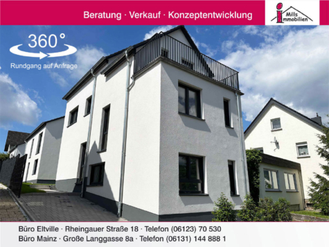 **Exklusiv, freistehendes Einfamilienhaus in Kiedrich**, 65343 Eltville am Rhein, Einfamilienhaus