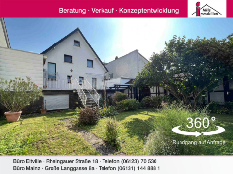 Hübsches Einfamilienhaus mit großer Terrasse und Garten, 55127 Mainz, Einfamilienhaus