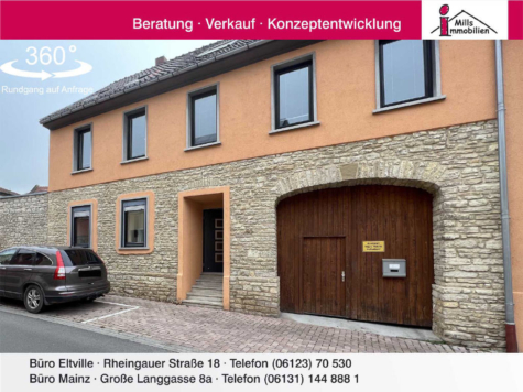 Großes 2-3 Familienhaus + weitere Bauungsmöglichkeit, 55218 Ingelheim am Rhein, Zweifamilienhaus