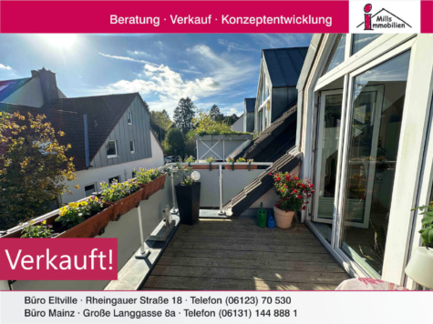 Top 2 ZKB-Eigentumswohnung mit sonnigem Balkon, 65343 Eltville am Rhein, Wohnung