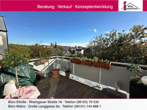 Top 2 ZKB-Eigentumswohnung mit sonnigem Balkon, 65343 Eltville am Rhein, Wohnung