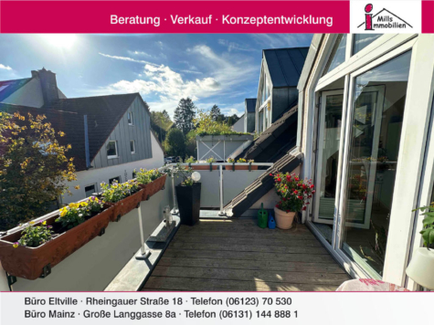 Top 2 ZKB-Eigentumswohnung mit sonnigem Balkon, 65343 Eltville am Rhein, Wohnung