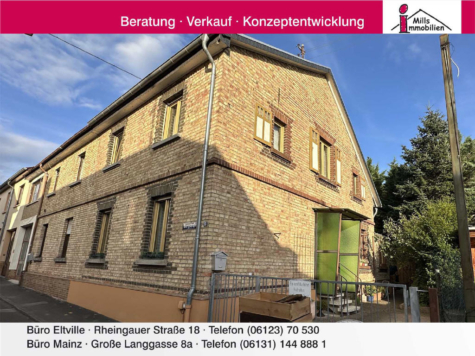 Hübsches Einfamilienhaus mit kleinem Garten in ruhiger und dennoch zentraler Lage, 55411 Bingen am Rhein, Einfamilienhaus