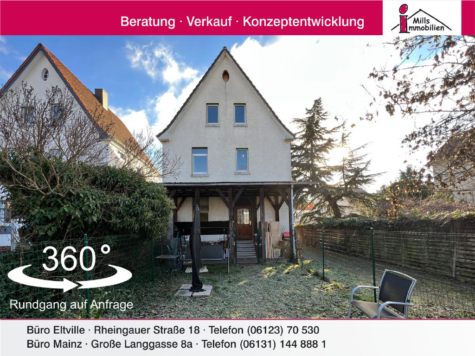 Großes, freistehendes Einfamilienhaus mit Garten in Mainz-Gonsenheim, 55122 Mainz, Einfamilienhaus