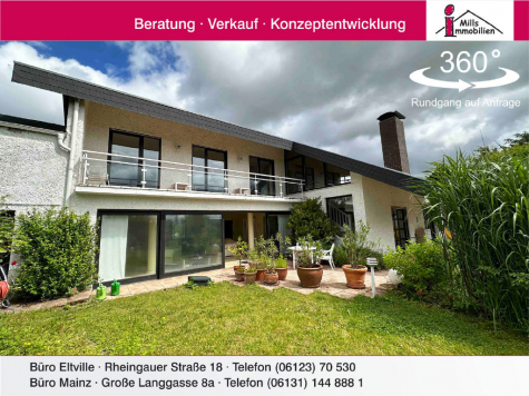 Großzügige Unternehmer-Villa mit traumhaftem Fernblick, 55270 Ober-Olm, Einfamilienhaus