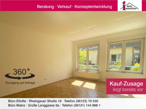 **Barrierefreie Seniorenwohnung** Gepflegte Erdgeschoss-Wohnung mit Terrasse im Oranienhof, 55124 Mainz, Wohnung