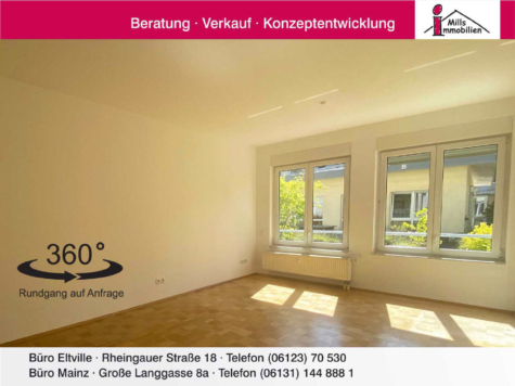 **Barrierefreie Seniorenwohnung** Gepflegte Erdgeschoss-Wohnung mit Terrasse im Oranienhof, 55124 Mainz, Wohnung