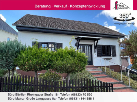 Hübsches, freistehendes 1-2 Familienhaus mit traumhaftem Garten in guter Lage, 55283 Nierstein, Einfamilienhaus