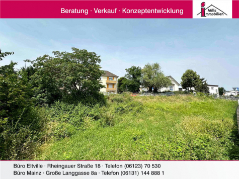 **Seltene Gelegenheit** Schönes Baugrundstück in zentraler Lage, 65366 Geisenheim, Wohngrundstück
