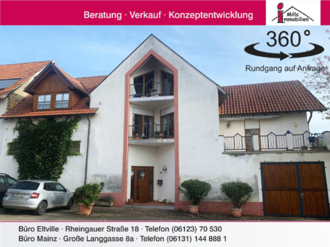 Gebäudekomplex bestehend aus 2 Einfamilienhäusern, Hof und Garten, Weinprobierstube und Scheune, 55578 Vendersheim, Einfamilienhaus