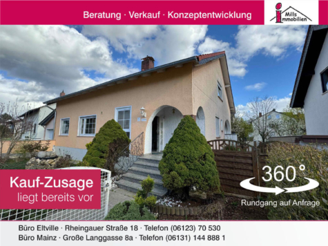 Großzügiges freistehendes 1-2 Familienhaus mit sonnigem Garten, 55278 Selzen, Einfamilienhaus