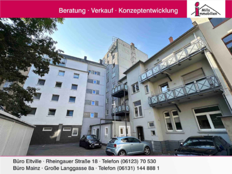 **Einmalige Gelegenheit in der Mainzer Neustadt** Gebäudeensemble bestehend aus 3 MFH, 55118 Mainz, Einfamilienhaus